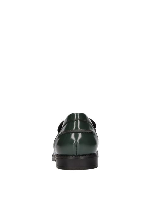 Mocassini in pelle LEMARE' | 5054 ABRASIVATOVERDE